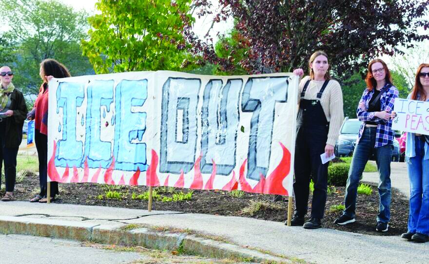 Pease leadership says hands are tied over ICE flights; activists accuse agency of ‘complicity’